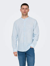 Caiden LS Mao Stripe Shirt