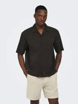 Only & Sons Cruz RLX Seersucker Shirt