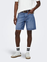 Only & Sons Edge Denim Shorts