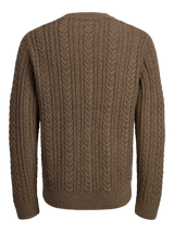 Blusean Knit Cable Crew
