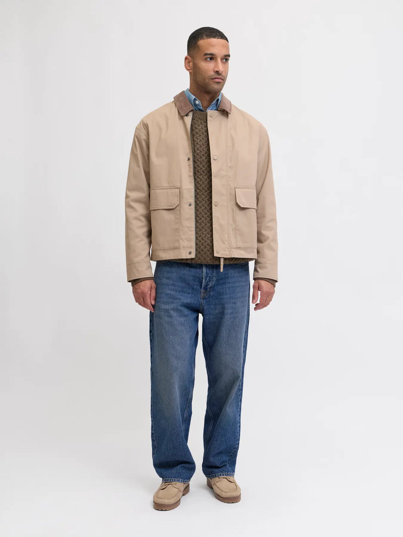Blusean Knit Cable Crew