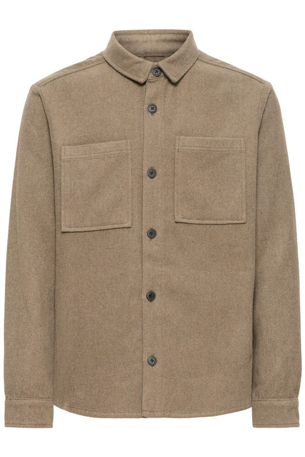 Solid Tam Overshirts