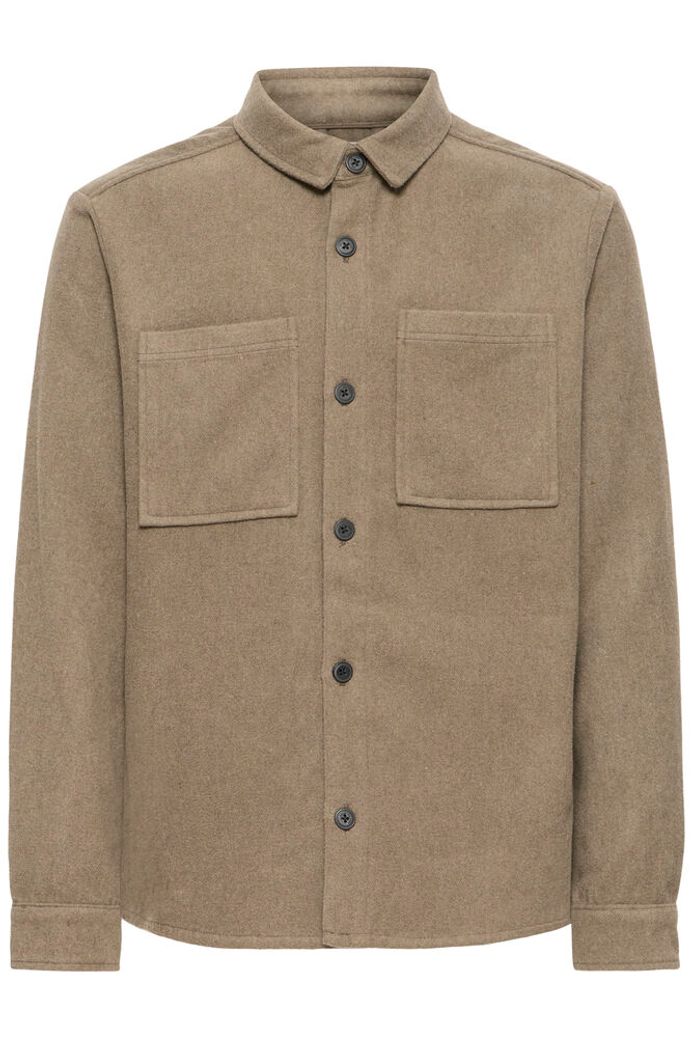 Solid Tam Overshirts
