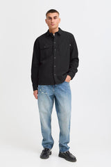 Solid Roux Overshirt