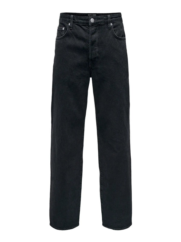 Fade Baggy Fit Jeans - 6778