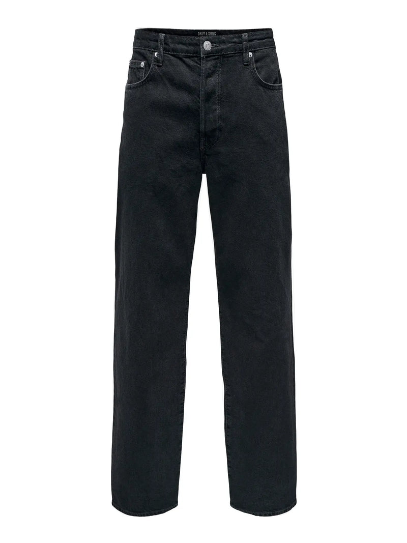 Fade Baggy Fit Jeans - 6778