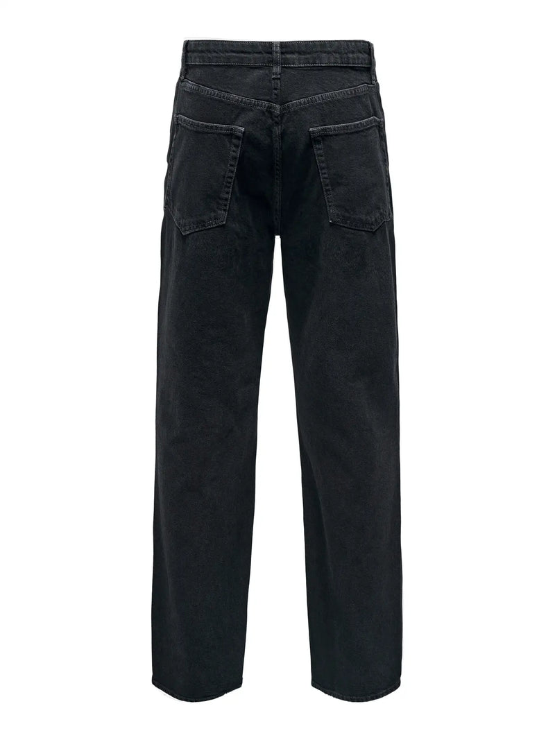 Fade Baggy Fit Jeans - 6778