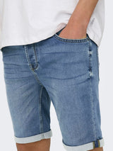 PLY denim shorts 8584