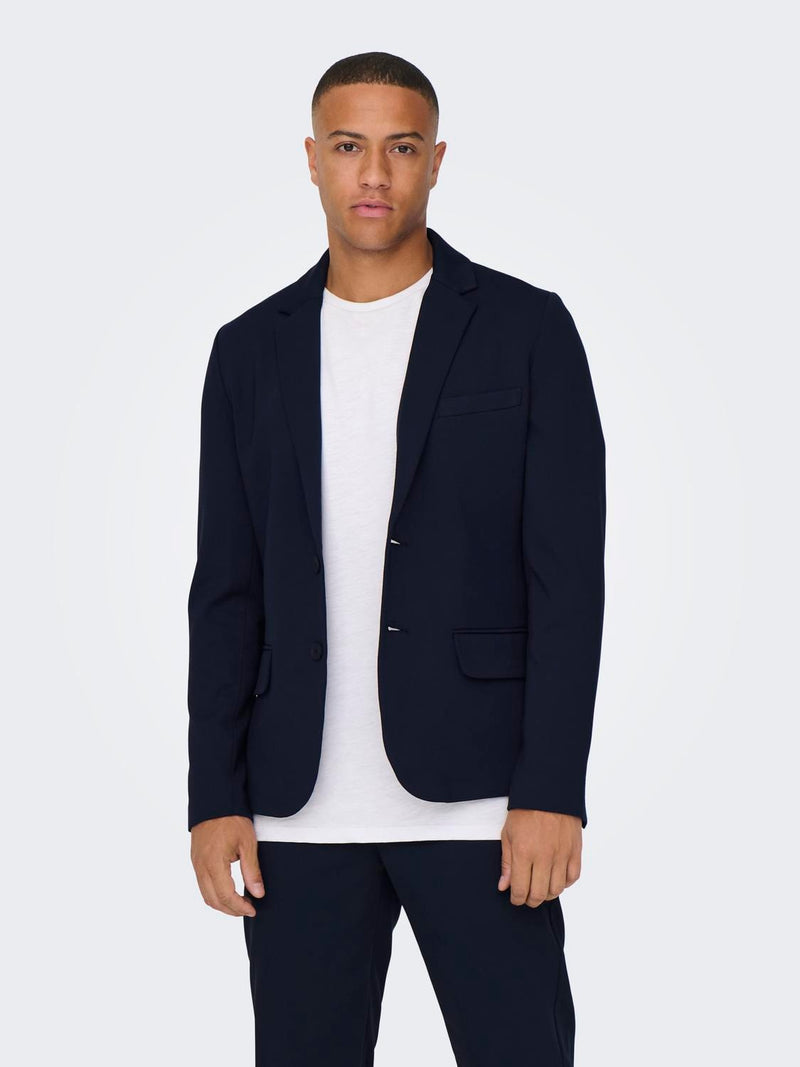 Mark Stretch Blazer - Night Sky