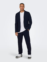 Mark Stretch Blazer - Night Sky