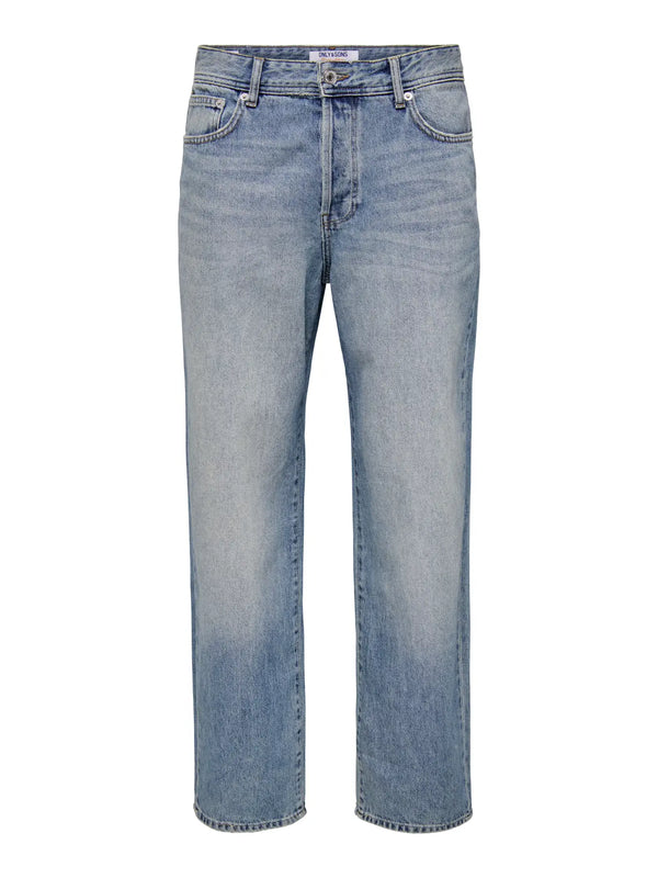 Fade Baggy Fit Jeans - 6781