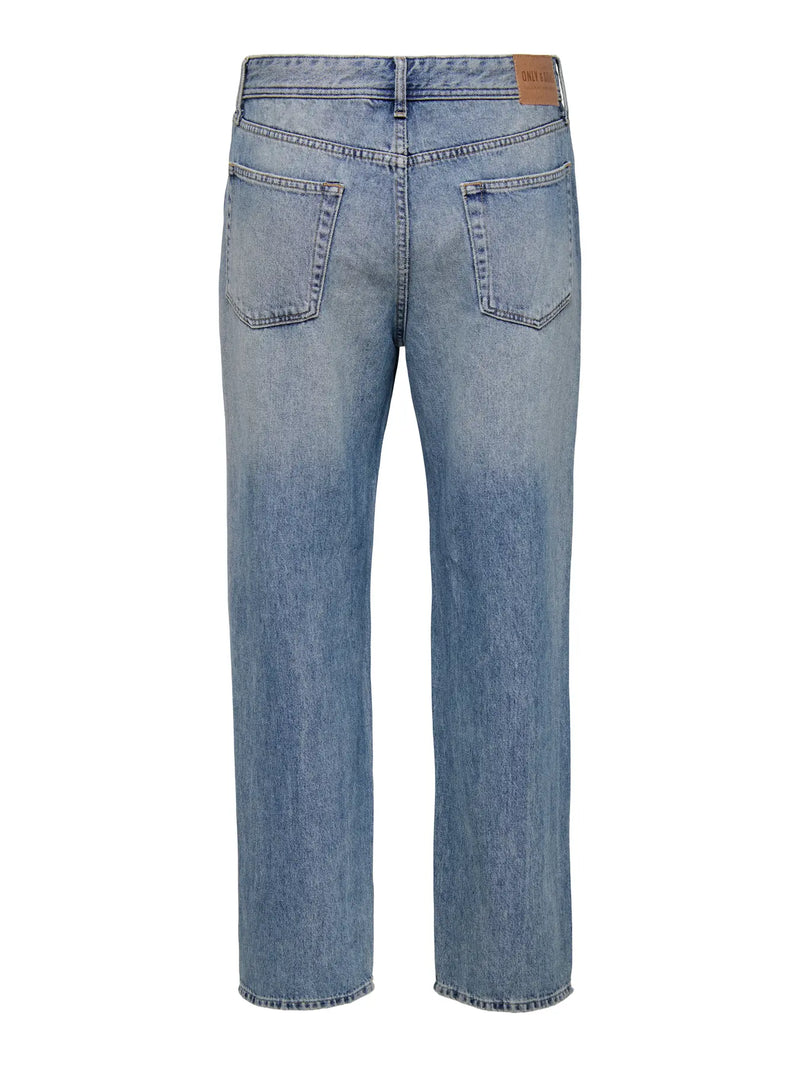Fade Baggy Fit Jeans - 6781