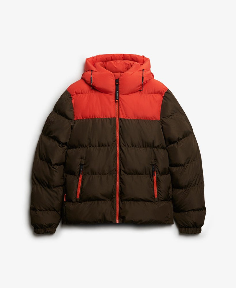 SuperDry Colorblock Puffer Jacket