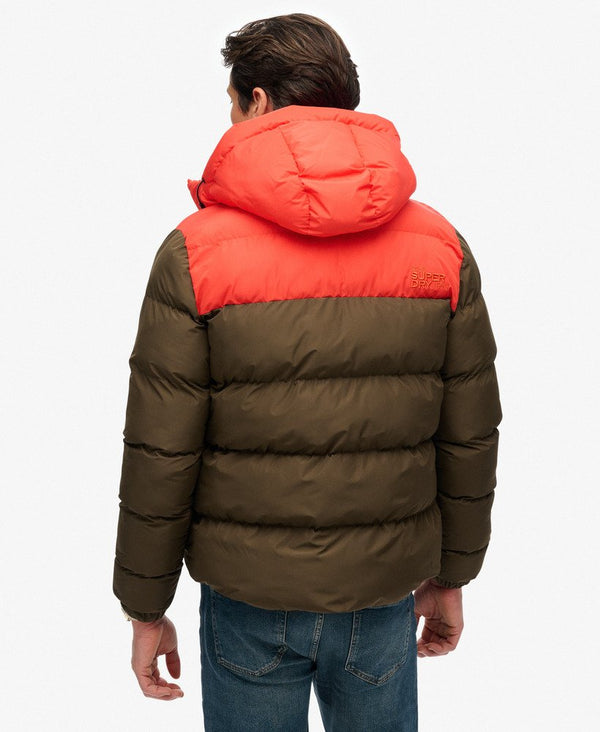 SuperDry Colorblock Puffer Jacket
