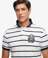 SuperDry Crest Stripe Polo