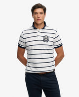 SuperDry Crest Stripe Polo