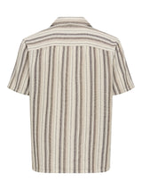 Only & Sons Trev Struc Stripe Shirt