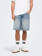 Only & Sons Fade Baggy Shorts