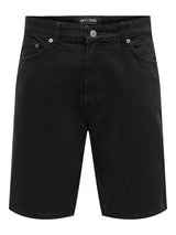 Only & Sons Fade Baggy - Black