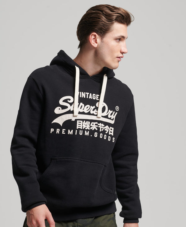Superdry classic logo heritage hoodie