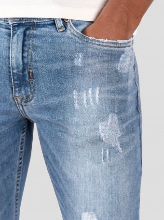 Cutler Ripped super stretch jeans